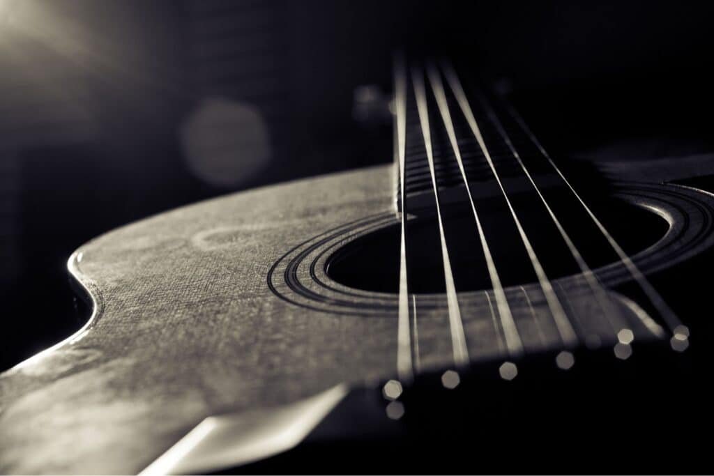 musique personnalisée guitare acoustique style émotion chanson