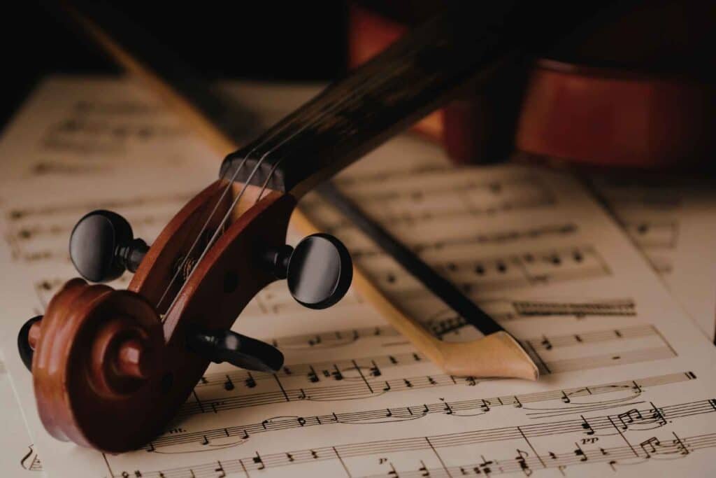 style musique mariage personnalisée violon partition