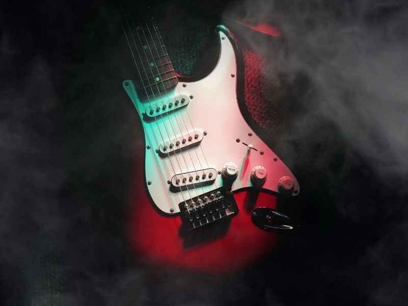guitare électrique style musique personnalisée papa chanson fête des pères